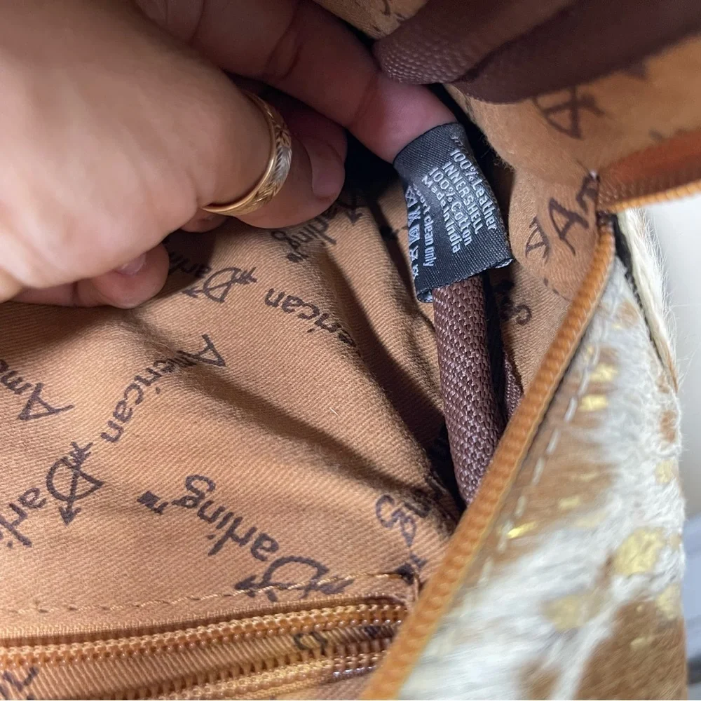 American Darling Cowhide Genuine Leather Backpack